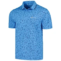 Polo à fleurs Under Armour Royal THE PLAYERS Iso-Chill pour hommes