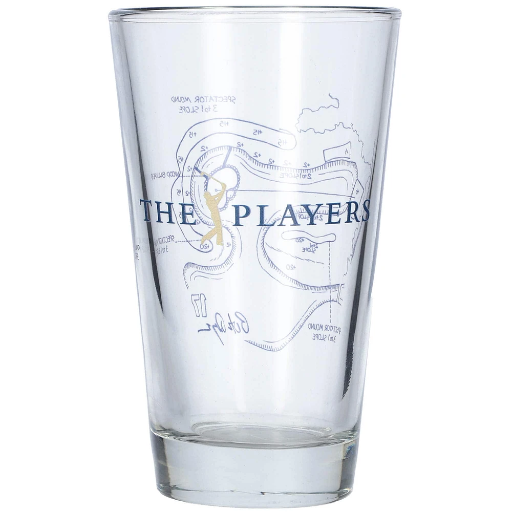 LES JOUEURS 16oz. Verre Pete Dye 17 pintes