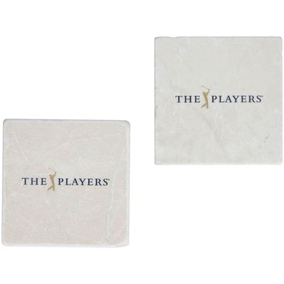 THE PLAYERS Championship 2-Pack Marble Coaster Set