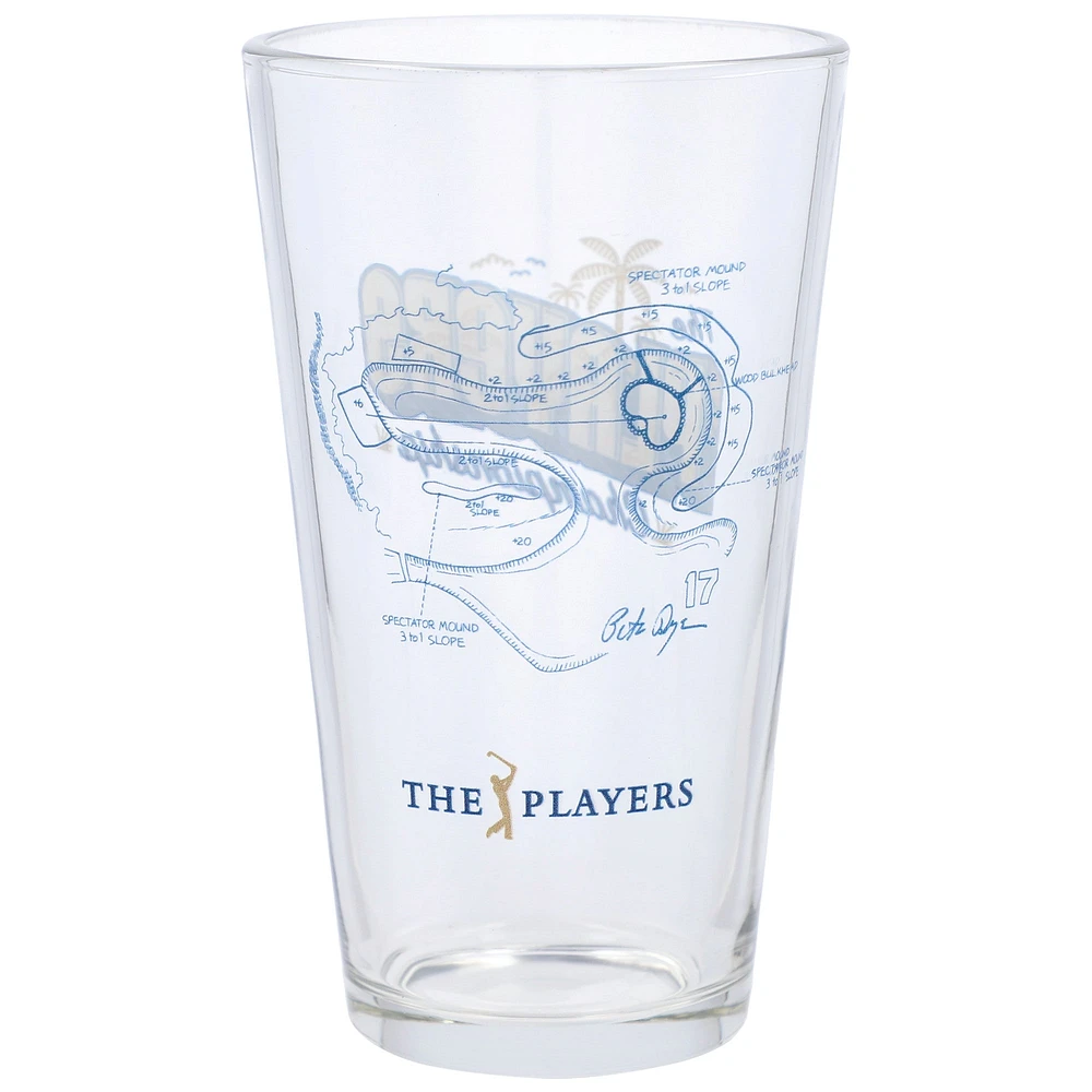 THE PLAYERS Postcard 16oz. Pint Glass