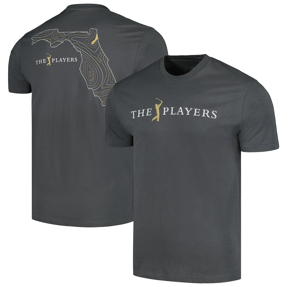 Unisex Flomotion Charcoal THE PLAYERS Topo T-Shirt