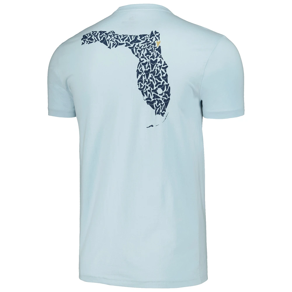 Unisex Flomotion Light Blue THE PLAYERS Treasure T-Shirt