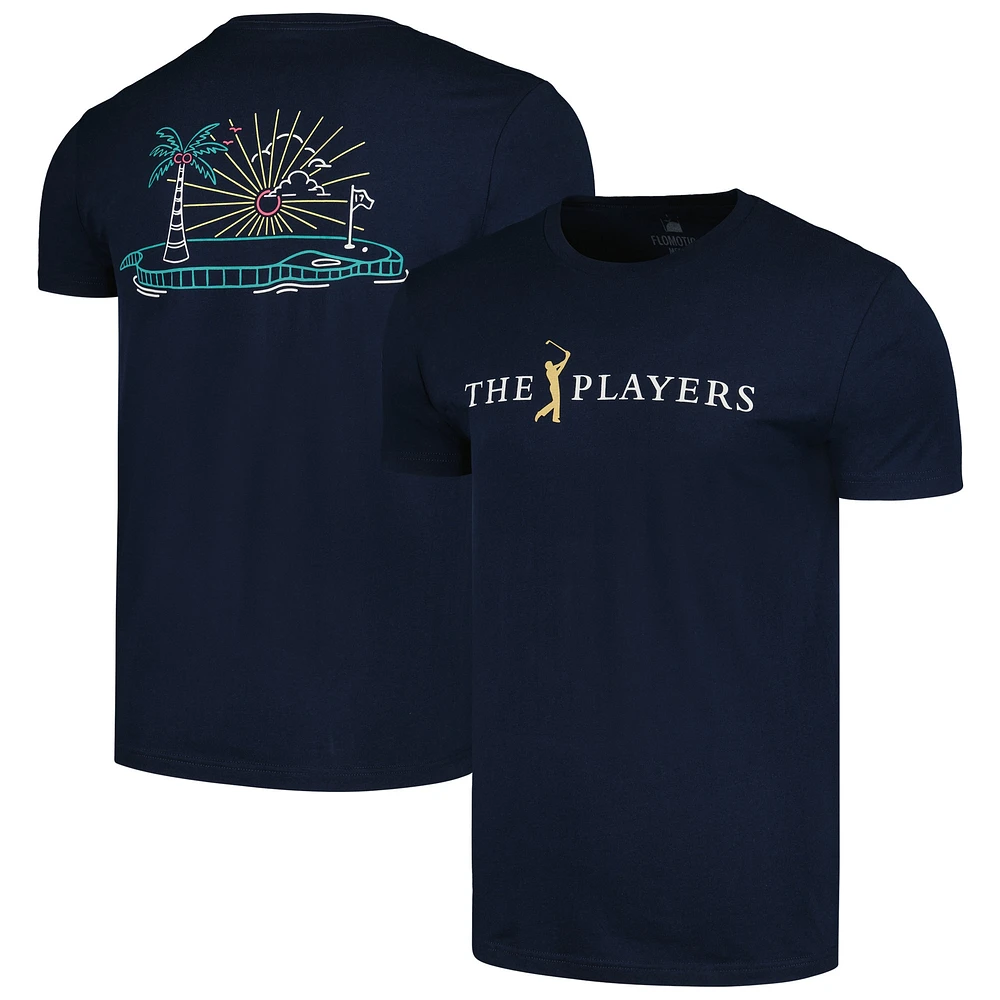 T-shirt unisexe Flomotion bleu marine THE PLAYERS Clubhouse