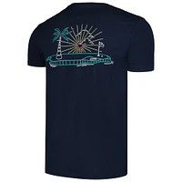 T-shirt unisexe Flomotion bleu marine THE PLAYERS Clubhouse