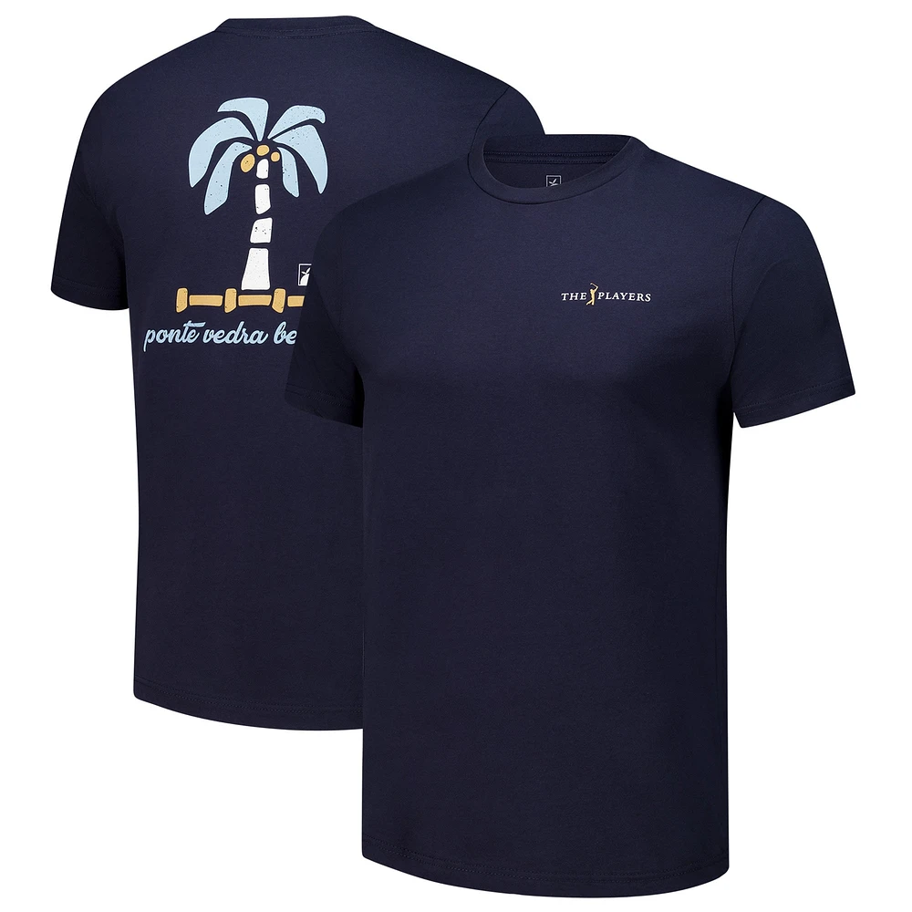 T-shirt unisexe Flomotion bleu marine THE PLAYERS Ponte Vedra