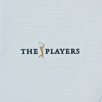 Women's FootJoy  Light Blue THE PLAYERS Stripes Raglan Quarter-Zip Pullover