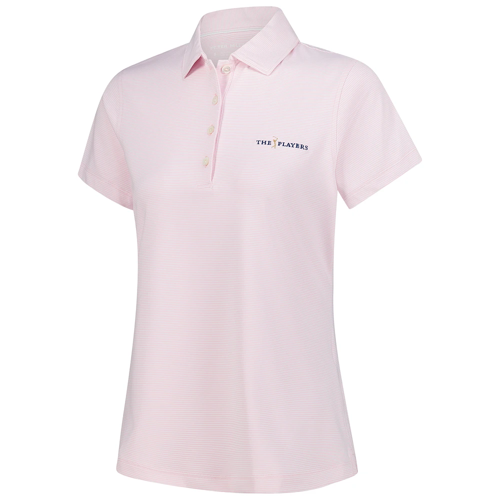 Polo rose Peter Millar THE PLAYERS Goldman Jubilee pour femme