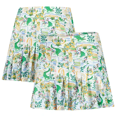 Jupe-short Gwen Sawgrass Clubhouse bleue THE PLAYERS pour femme de Smith & Quinn
