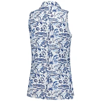 Women's Smith & Quinn  White THE PLAYERS Florida Icon Alice Sleeveless Polo