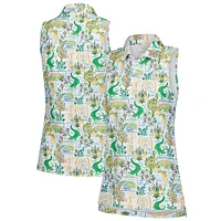 Women's Smith & Quinn  White THE PLAYERS Sawgrass Clubhouse Alice Sleeveless Polo