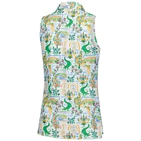 Women's Smith & Quinn  White THE PLAYERS Sawgrass Clubhouse Alice Sleeveless Polo
