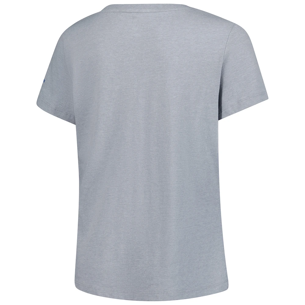 T-shirt de performance pour femme Under Armour Heather Grey THE PLAYERS