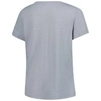 T-shirt de performance pour femme Under Armour Heather Grey THE PLAYERS