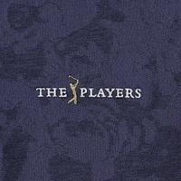 Women's Under Armour  Navy THE PLAYERS Rose Jacquard Quarter-Zip Pullover