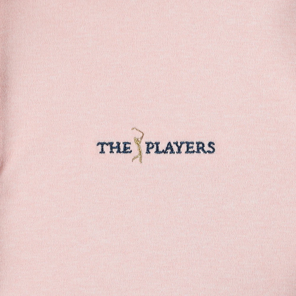 Women's Under Armour  Pink THE PLAYERS Aura Heather Polo