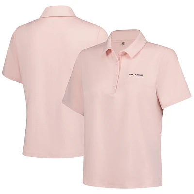 Women's Under Armour  Pink THE PLAYERS Aura Heather Polo