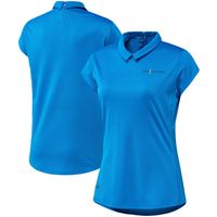 Women's adidas Blue THE PLAYERS Sport Performance Jacquard AEROREADY Polo