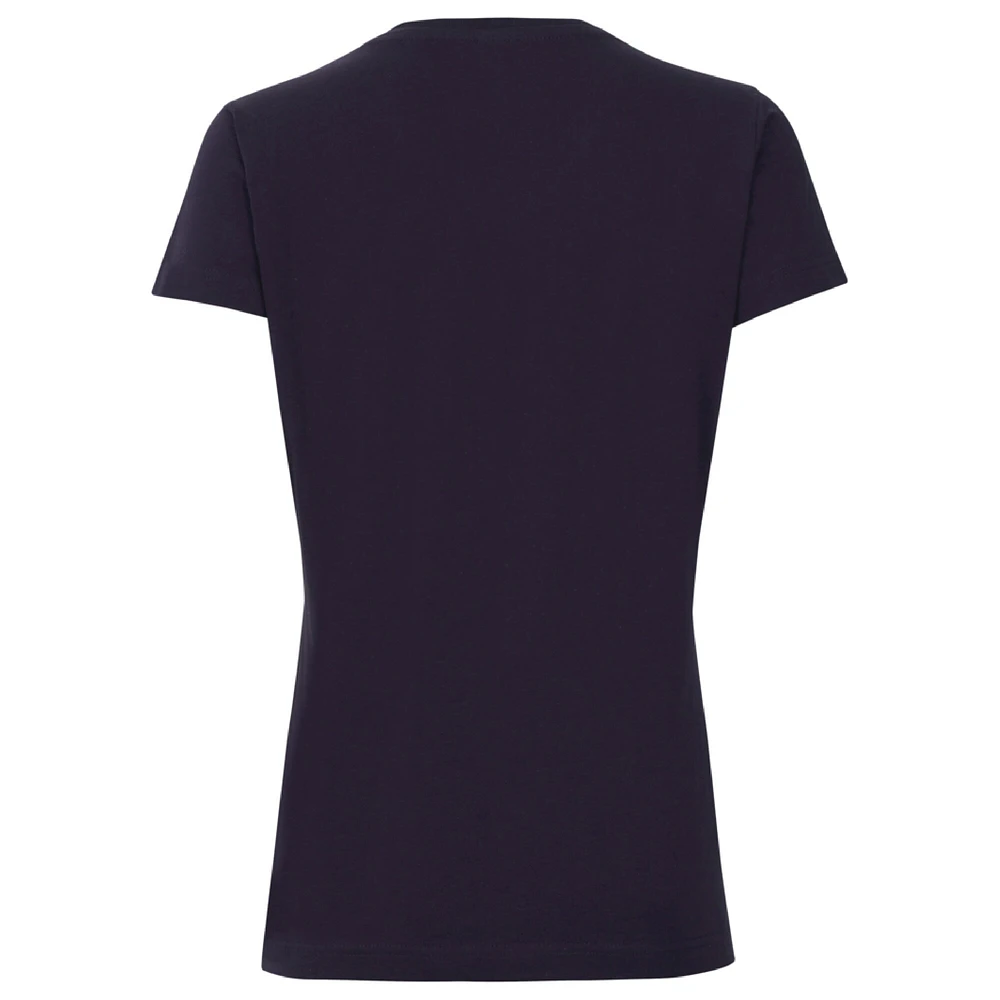 T-shirt à col en V Vista bleu marine THE PLAYERS pour femme