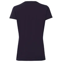 T-shirt à col en V Vista bleu marine THE PLAYERS pour femme