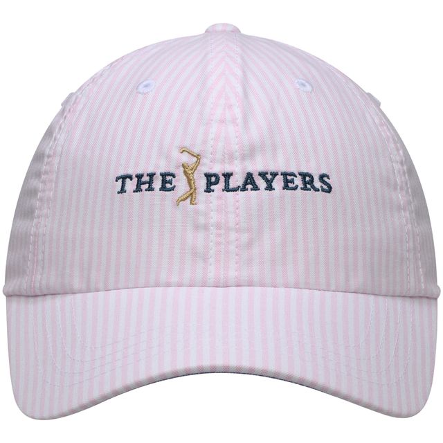 Casquette réglable Ahead THE PLAYERS en seersucker rose pour femme