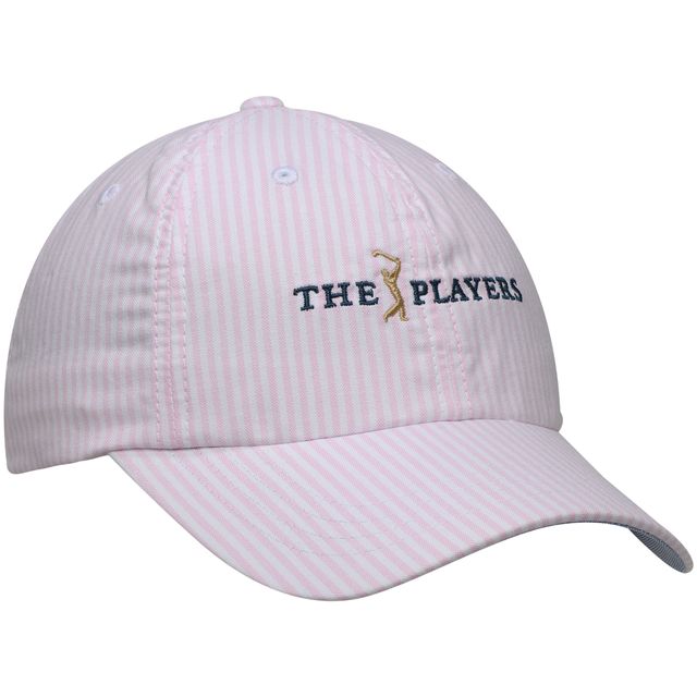 Casquette réglable Ahead THE PLAYERS en seersucker rose pour femme