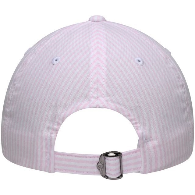 Casquette réglable Ahead THE PLAYERS en seersucker rose pour femme