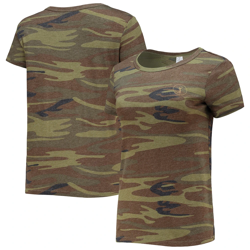 Vêtements Alternative pour femmes Camo THE Joueur Eco-Crew Tri-Blend T-shirt