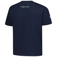 Women's Barstool Golf  Navy THE PLAYERS Garment Dyed Cropped T-Shirt