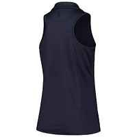 Women's FootJoy Navy THE PLAYERS ProDry® Crossover V-Neck Racerback Tank Top