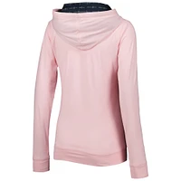 Chandail à capuchon de récupération THE PLAYERS Levelwear rose pour femmes