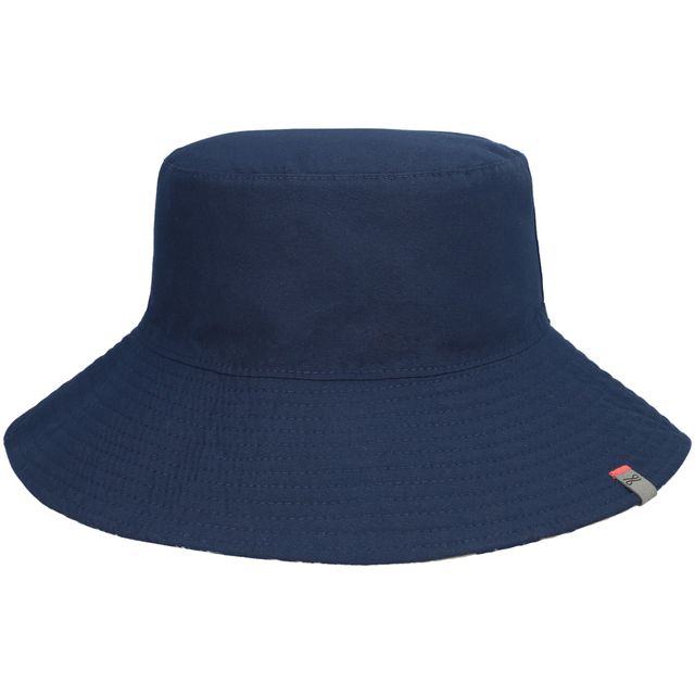 Chapeau seau réversible THE PLAYERS Alana pour femmes, bleu marine Lusso