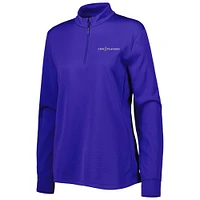 Women's Nike Blue THE PLAYERS Victory Performance Half-Zip Top