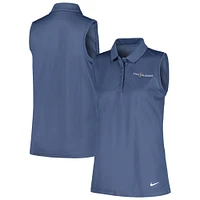 Polo sans manches THE PLAYERS Victory Performance Nike bleu pour femme