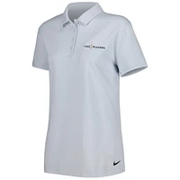 Women's Nike Gray THE PLAYERS Victory Performance Polo