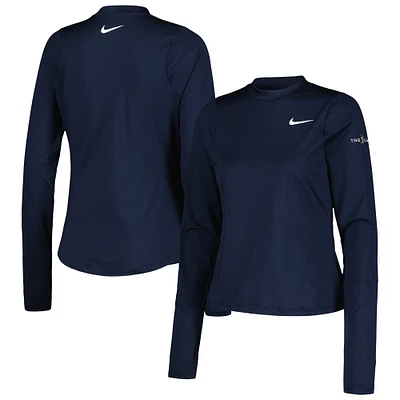 Haut à manches longues Nike bleu marine THE PLAYERS UV Victory Performance pour femme