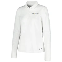 Women's Nike White THE PLAYERS Performance Victory Long Sleeve Polo