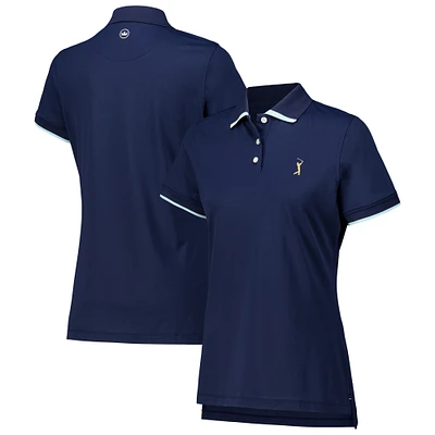 Polo en maille sport Peter Millar bleu marine THE PLAYERS Whitworth pour femmes