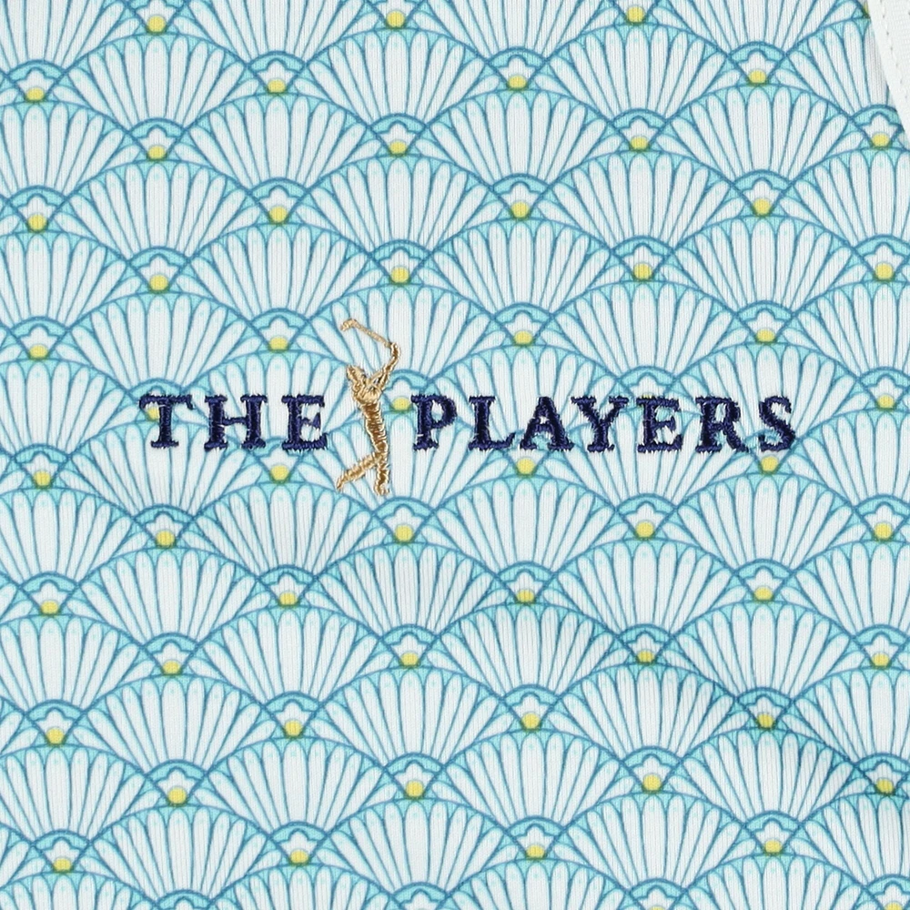 Polo sans manches festonné CLOUDSPUN bleu THE PLAYERS pour femme de Puma