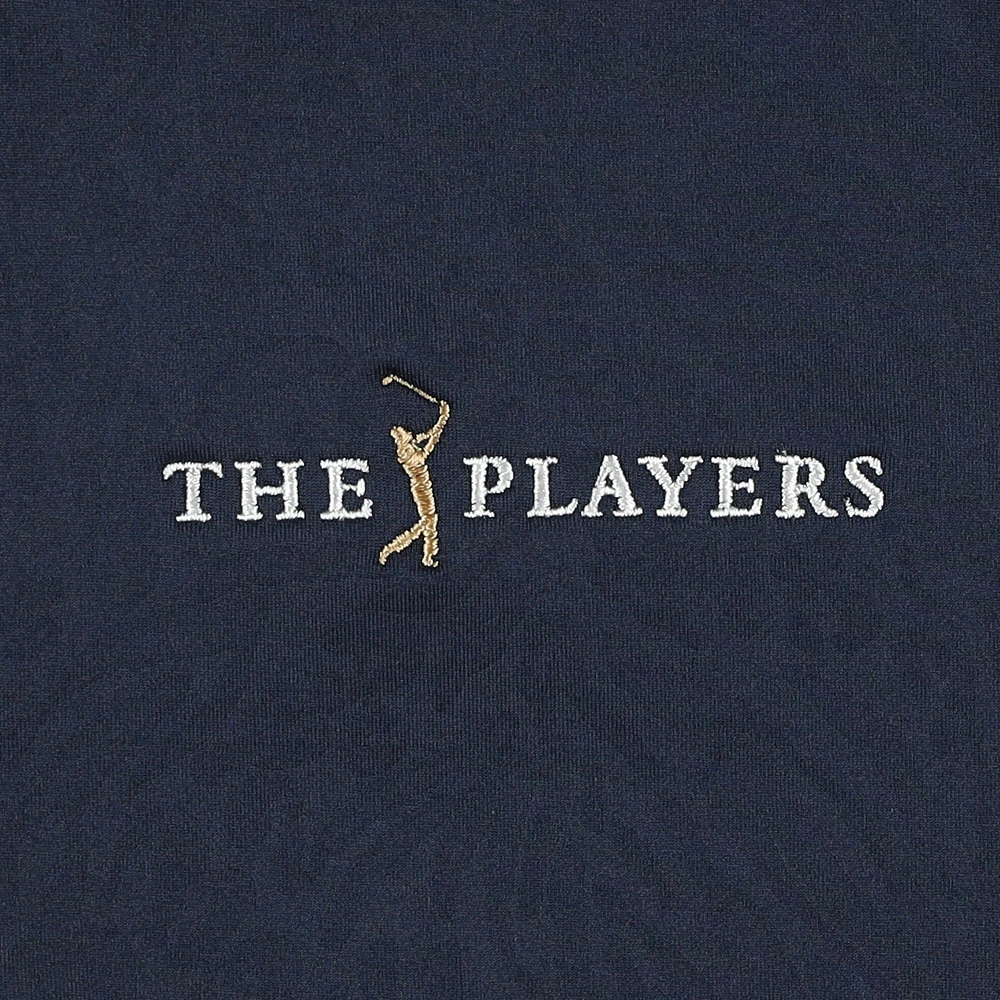 Women's Puma Navy THE PLAYERS Animal Deboss MATTR Polo