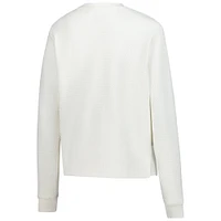 Sweat-shirt à capuche Puma blanc THE PLAYERS Boulder CLOUDSPUN pour femme