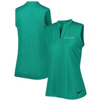 Women's THE PLAYERS Nike Green Victory V-Neck Performance Polo