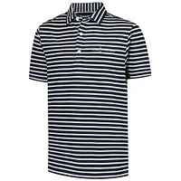 Youth FootJoy  Navy THE PLAYERS Striped Pique Polo