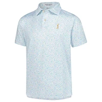 Polo de performance Island Jammin Peter Millar White THE PLAYERS pour jeunes