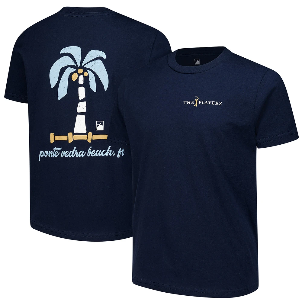 Youth Flomotion Navy THE PLAYERS Ponte Vedra T-Shirt