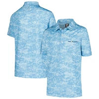 Polo bleu clair à imprimé camouflage THE PLAYERS pour jeunes FootJoy