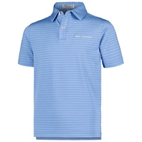 Youth Peter Millar Light Blue THE PLAYERS Baltic Performance Jersey Polo