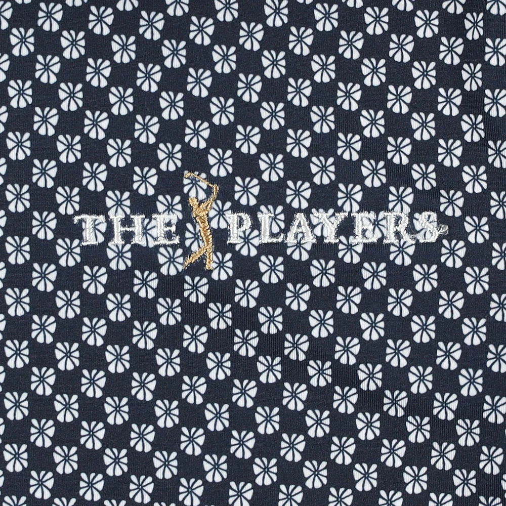 Polo micro-floral bleu marine THE PLAYERS MATTR de Puma pour jeunes