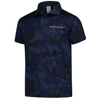 Youth Puma Navy THE PLAYERS MATTR Volition Camo Polo