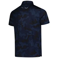 Youth Puma Navy THE PLAYERS MATTR Volition Camo Polo