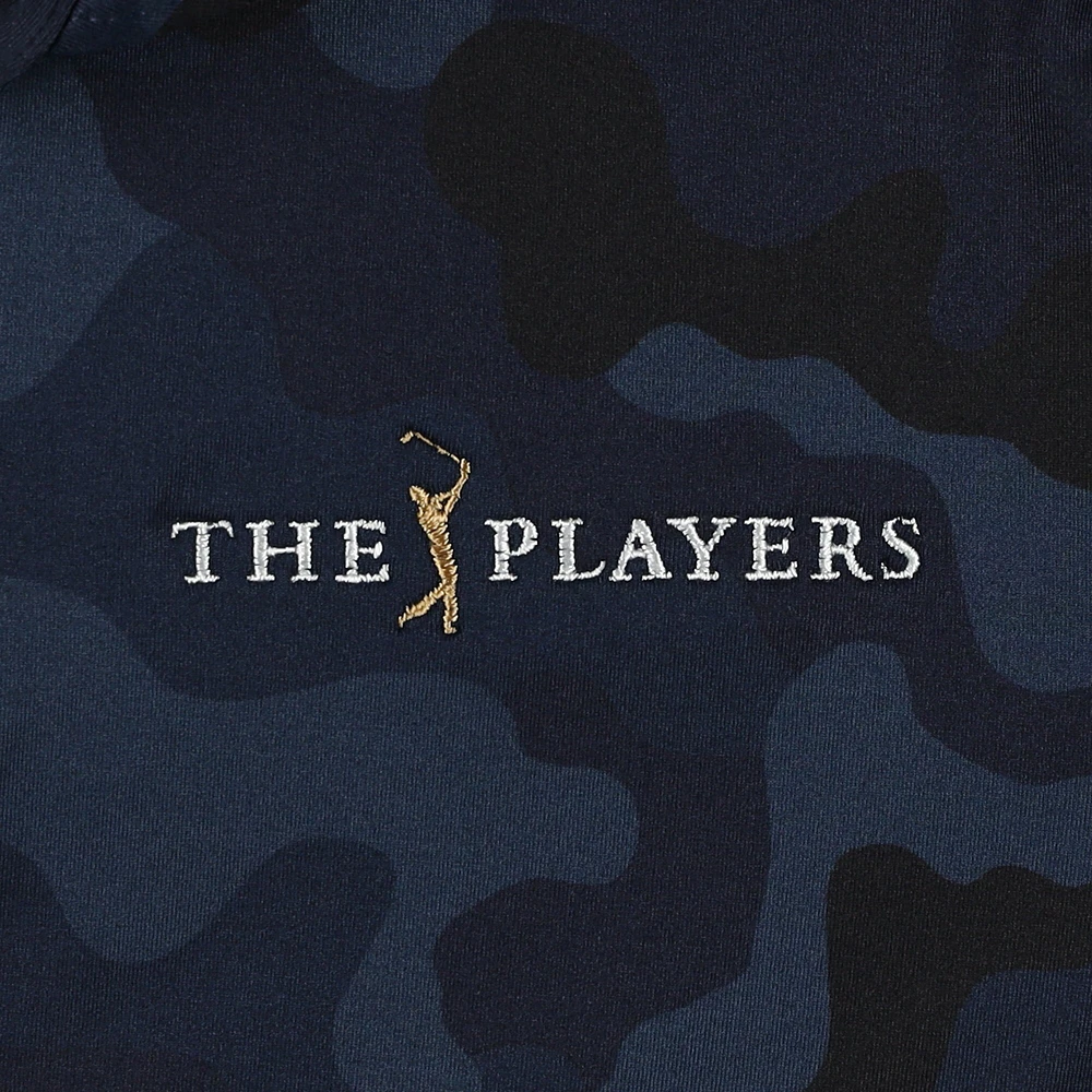 Youth Puma Navy THE PLAYERS MATTR Volition Camo Polo